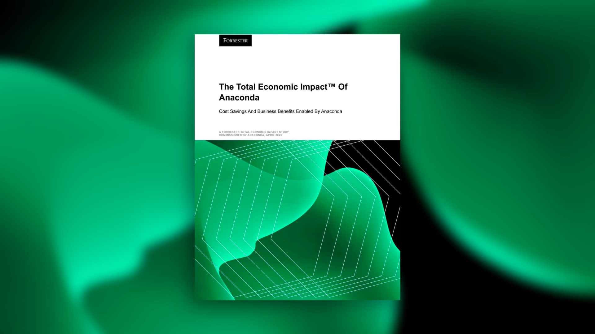 Total economic impact of Anaconda report